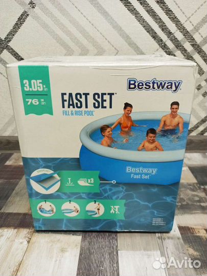 Новый бассейн BestWay 305*76 см