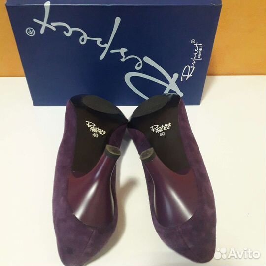 Туфли женские,р.40,ResPect,натуральный велюр