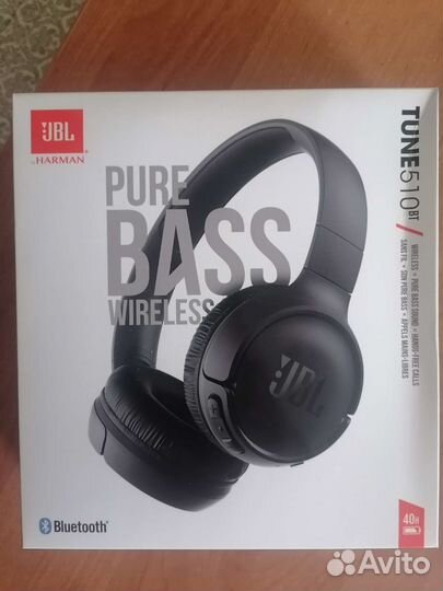 Беспроводные наушники jbl tune 510bt