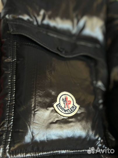 Пуховик Moncler Maya глянцевый