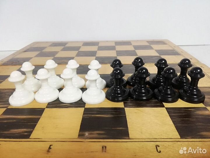 Шахматы СССР Фигуры из карболита 70-е г.г