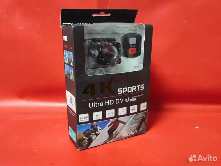 Экшен камера 4к sports Ultra HD DV