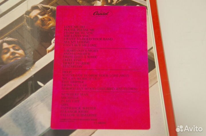 The Beatles 1962 1966 USA 1988 год Новый