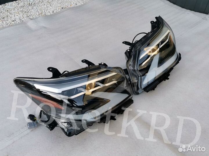 Фары Lexus GX 460 13-2019 г стиль 2020г