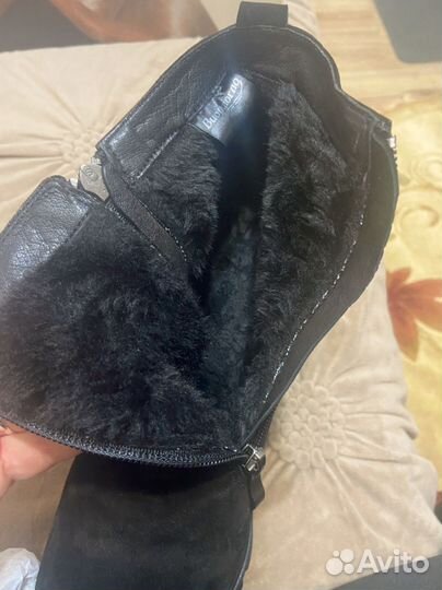 Ботильоны натуральная кожа