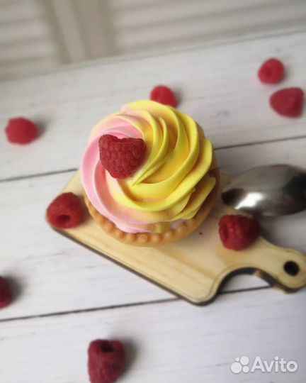 Мыло ручной работы Тарталетка с кремом