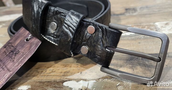 Мужской ремень из натуральной кожи