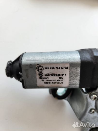 Мотор стеклоочистителя skoda octavia a5