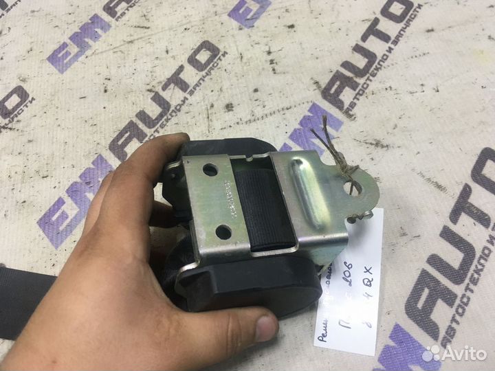 Ремень безопасности задний Пежо 206