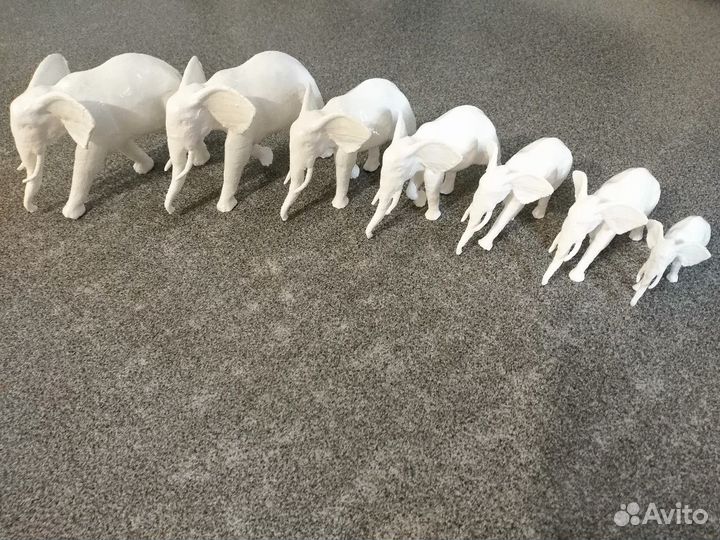 Статуэтки 7 слонов