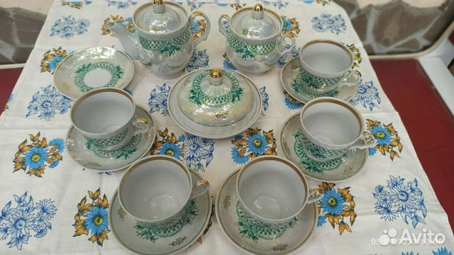 Сервиз чайный СССР