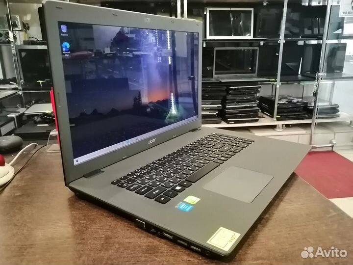 Ноутбук acer e5-772g nVidia GeForce 940M 2GB