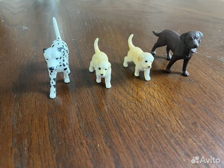 Фигурки schleich, собаки
