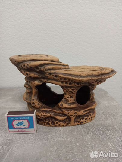 Декорации для аквариума пещера