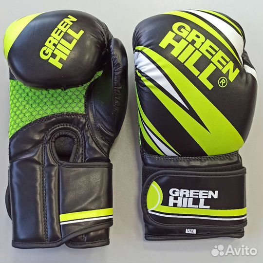 Боксерские перчатки Green Hill