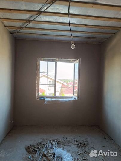 Механизированная штукатурка полусухая стяжка