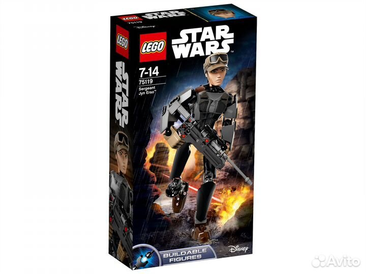 Новый Lego Star Wars 75119 Сержант Джин Эрсо