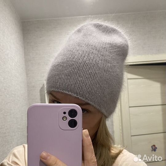 Шапка из пуха норки