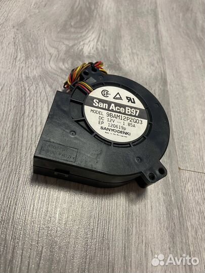 Вентилятор улитка 12 в