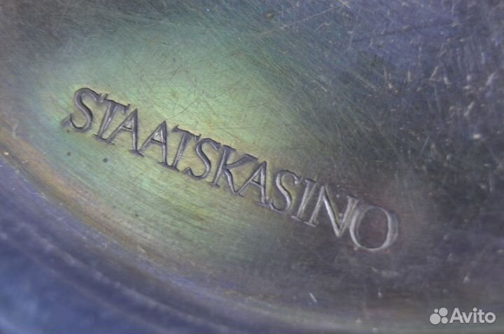 Поднос Staatskasino. Krupp Berndorf, Германия, peй