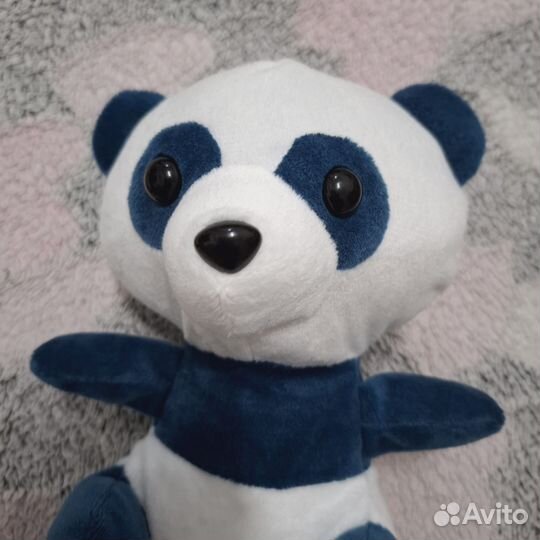 Мягкие игрушки совёнок и панда