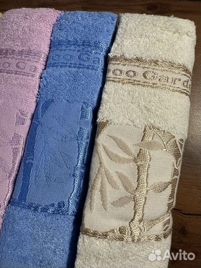 Набор полотенец махра из бамбука