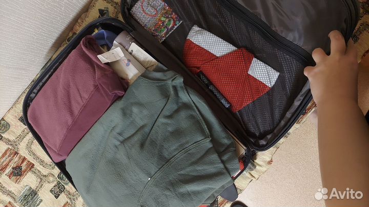 Чемодан на колесах бу большой