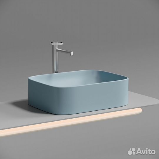 Раковина Ceramicanova Element 51 голубой матовый CN6052ML