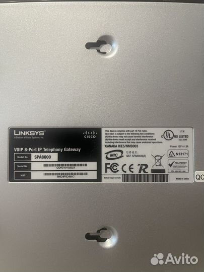 IP шлюз Linksys SPA8000