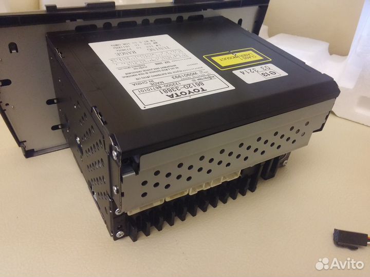 Toyota camry XV40 автомагнитола