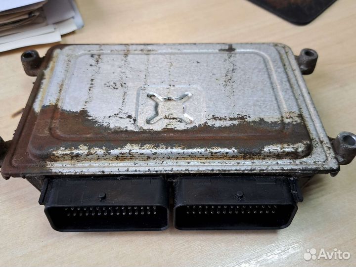 Блок управления двигателем Chevrolet aveo 1,2 84 л