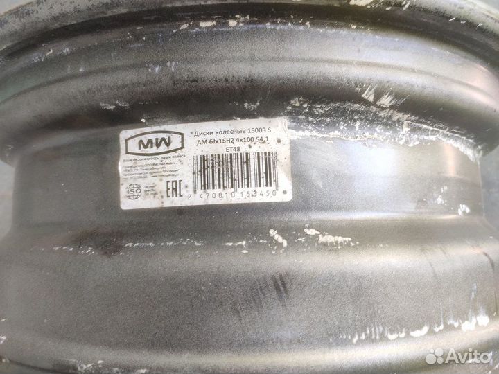 Диск колеса 15 magnetto 6.0, 4X100X54.1, 48 - (150