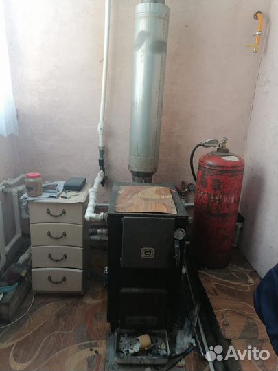 Твердотопливный котел 