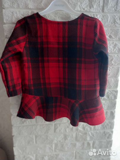 Блузка с баской на девочку 8 лет