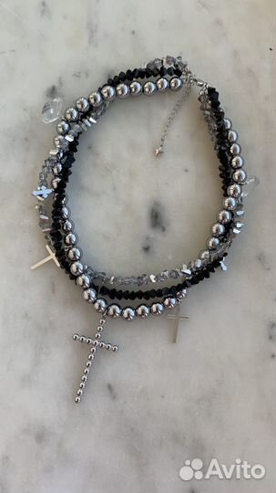 Бусы колье ожерелье ручная работа