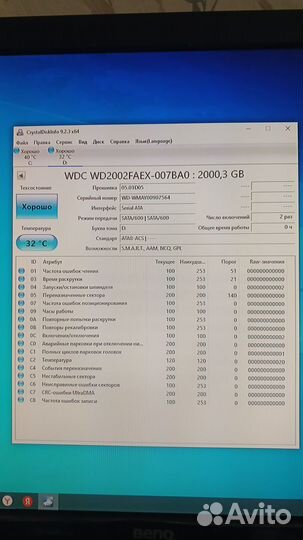 2 Tb WD Black 2 штуки
