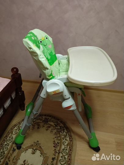 Детский стульчик для кормления chicco
