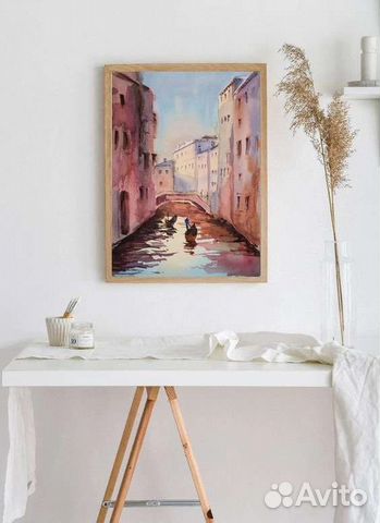 Картина акварель 