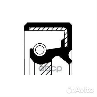 Сальник volvo 850/960/C70/S40/S70/V40/V70 -05