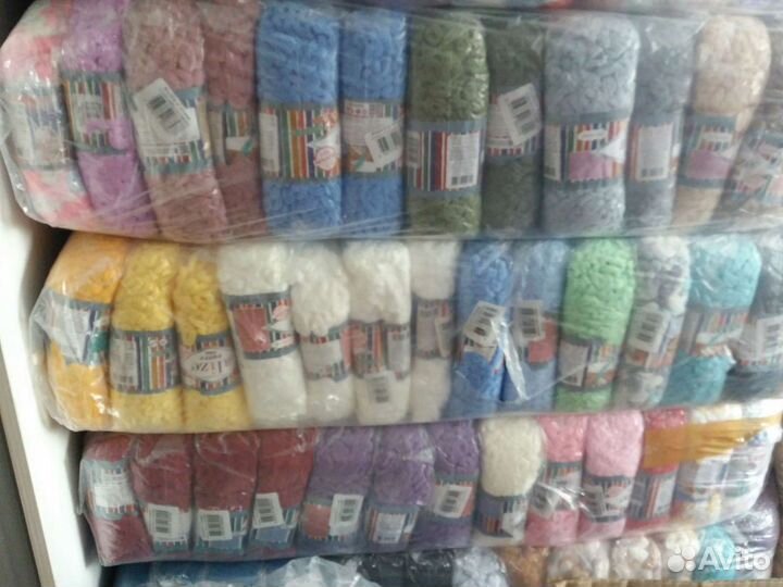 Пряжа ализе пуффи и ализе пуффи файн