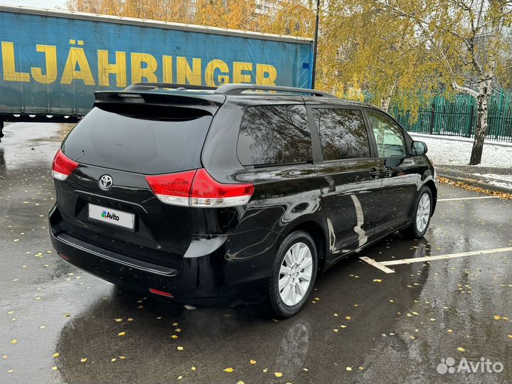 Toyota Sienna 3.5 AT, 2010, 145 735 км