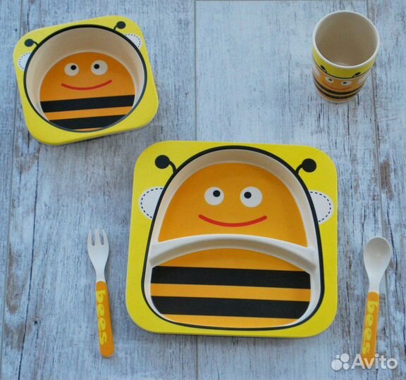 Новый набор детской посуды