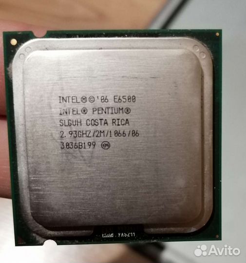 Процессор amd и Intel 2х и 4х ядерные