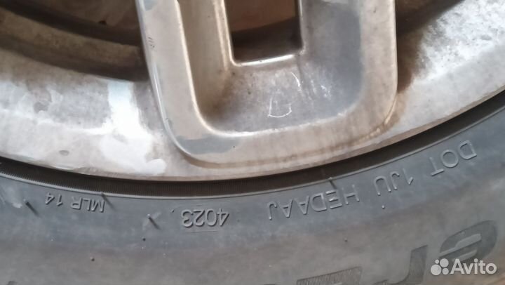 Диски с резиной r15