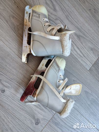 Коньки двухполозные 26р