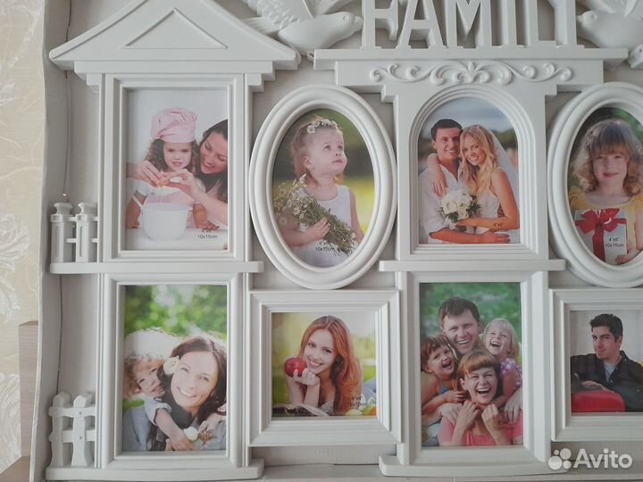 Новая фоторамка на 10 фото