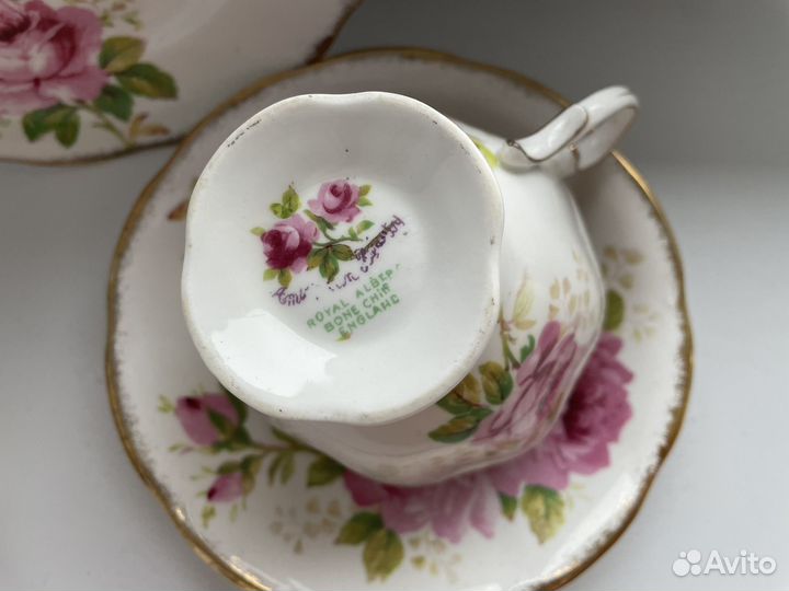 Чайное трио American Beauty Royal Albert