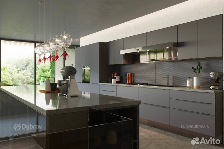 Кухни на заказ с эко-мембраной