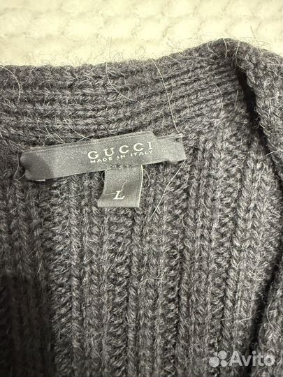Вязанный гардинан Gucci (размер L)