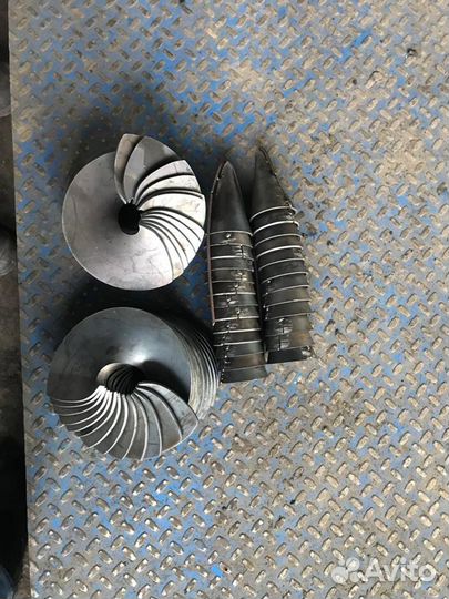 Наконечники для винтовых свай, винтовая свая